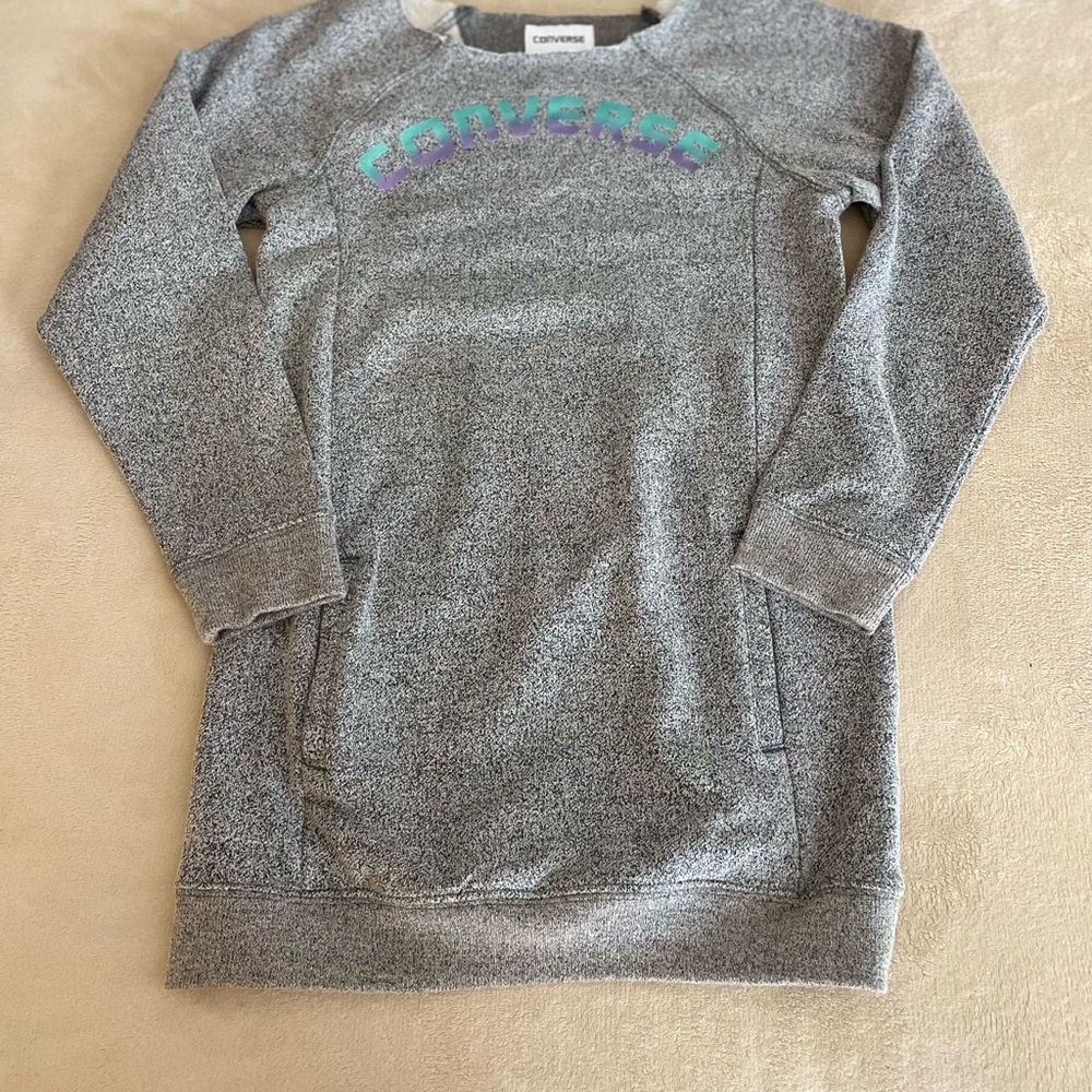 Converse Kids Sweater Dress - Size M (10-12 yrs.) - Picture 8 of 13